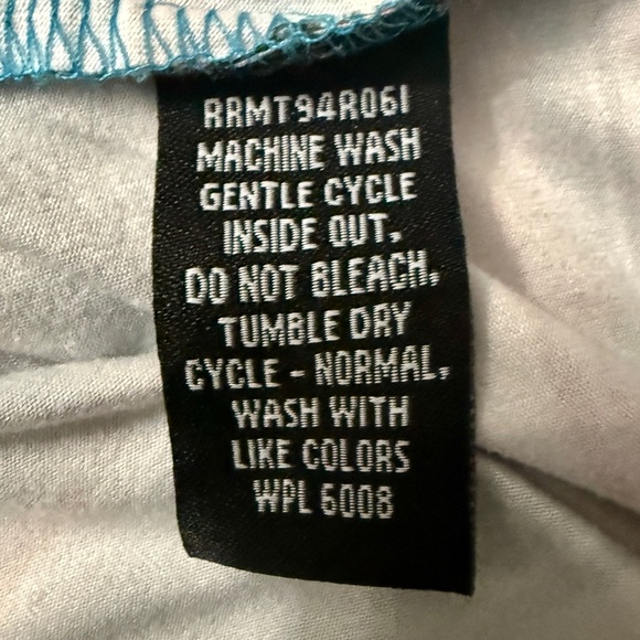 Rock & Roll Denim Multi Colored Turquoise Lightweight Hoodie Men’s Size - XL - Picture 11 of 13